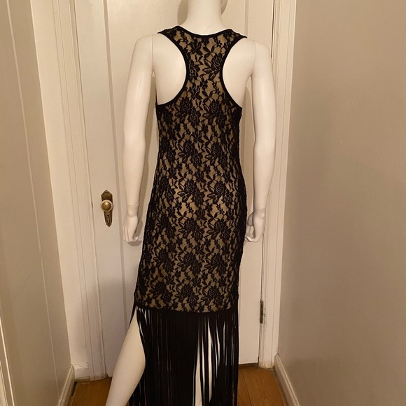 PEEP TOE Fringe Dress - Picture 3 of 8